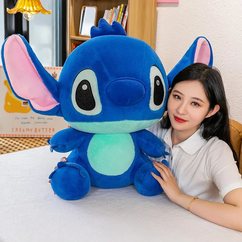 Disney Plushie Animal Stitch Stuffed Plushie Models Cartoon Stuffed Plush Dolls Anime Plush Baby Toys Kawaii Kids Birthday Gifts