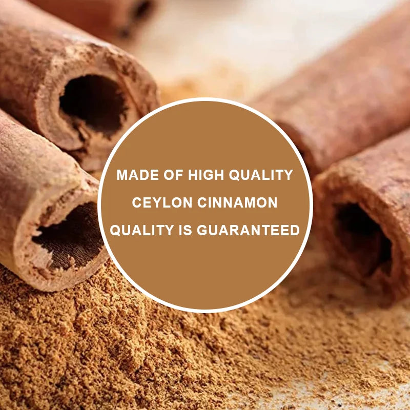 Natural Ceylon Cinnamon Capsules - Aids in Joints, Bones, Anti-Inflammation, Antioxidant, Glucose Metabolism, Blood Sugar Levels