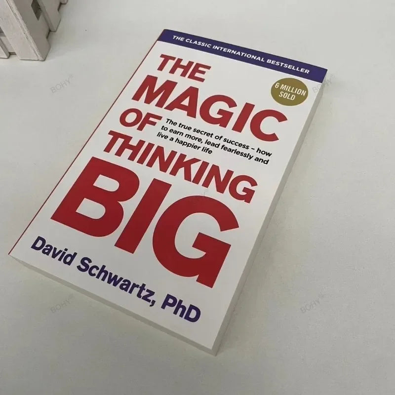 The Magic of Thinking Big The True Secret of Success Paperback Book in English