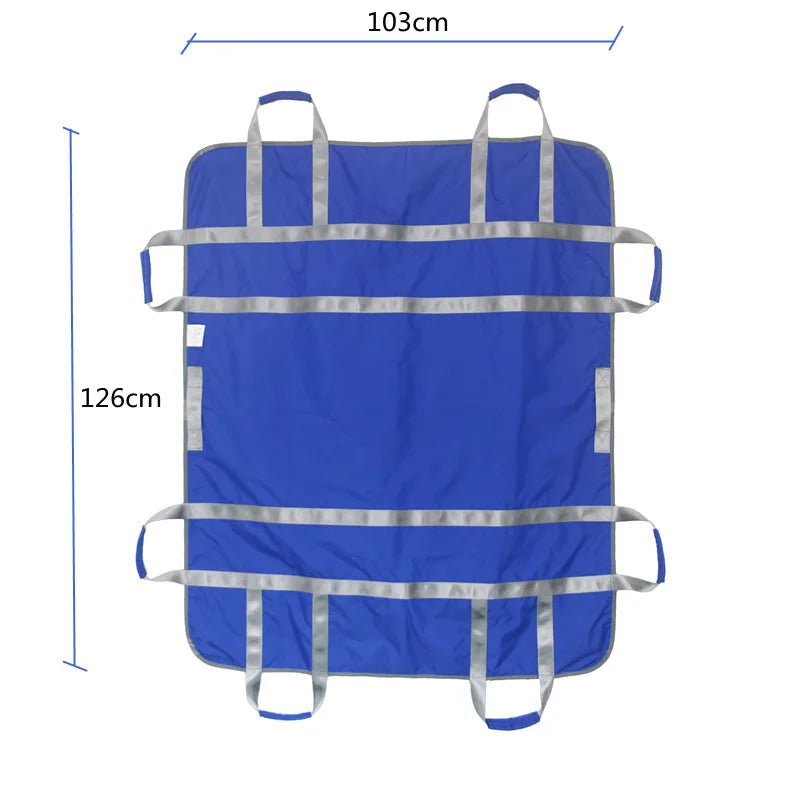 Positioning Bed Pad Patient Care Carrying Belt Shift Pad Disabled Turnover Waterproof Mat Soft Stretcher Movement Transfer Pad