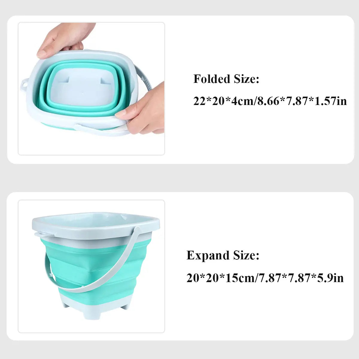 Beach  Sand Play Water Set Folding Bucket Summer Toys for Children Kids Outdoor Game Youngster Sandbox Accessories Color Random