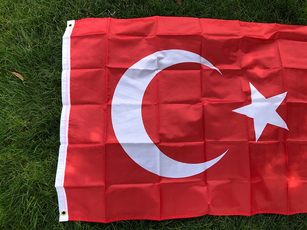 SKY FLAG TURKEY FLAG 90x150cm tur tr turkey FLAGS TURKISH 3x5fts Hanging National flag Turkey Home Decoration country flag