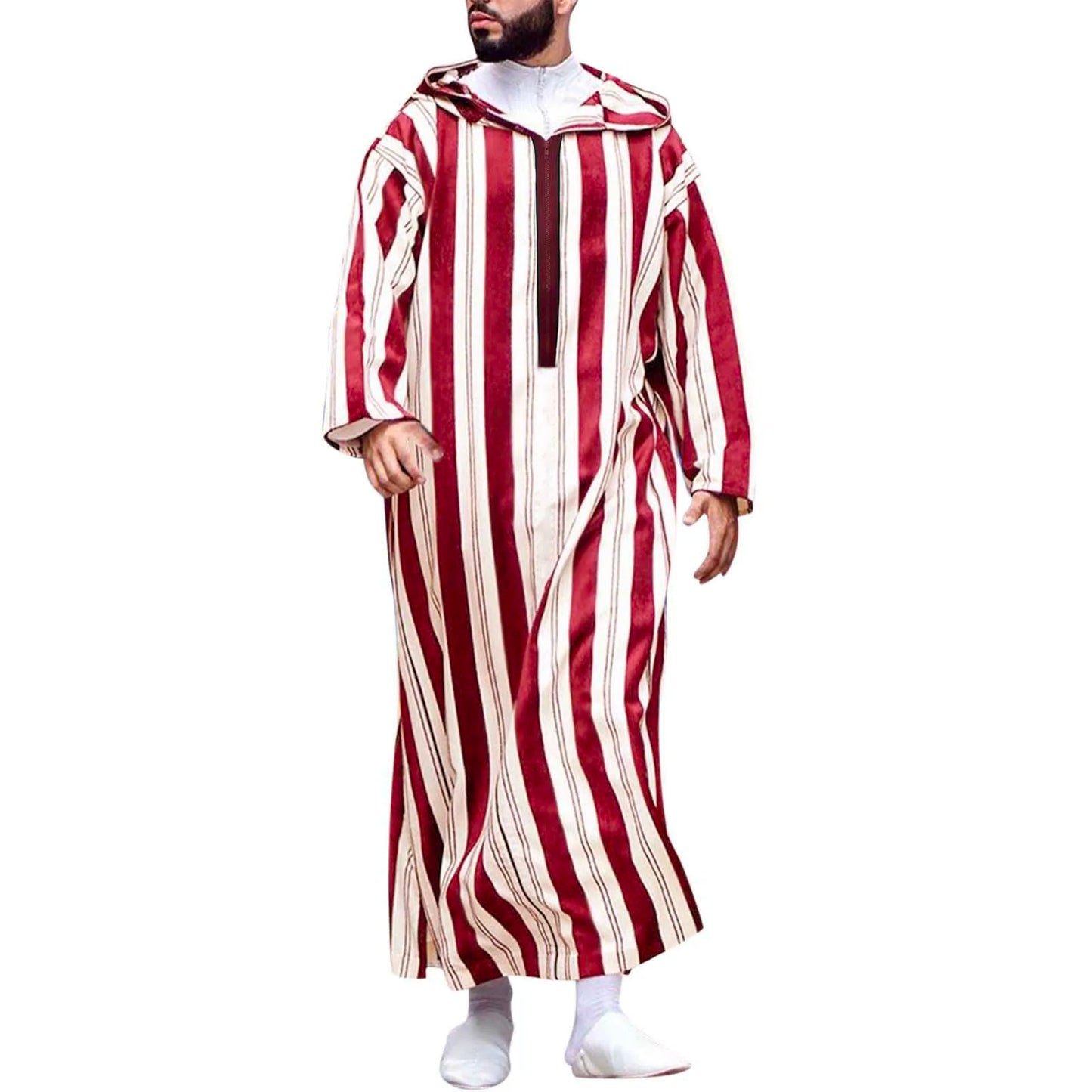 Muslim Men Clothing Kaftan Robes Pakistan Traditional Ethnic Loose Middle East Thobe Kurta Arab Abaya Turkish Dress Dubai Islam