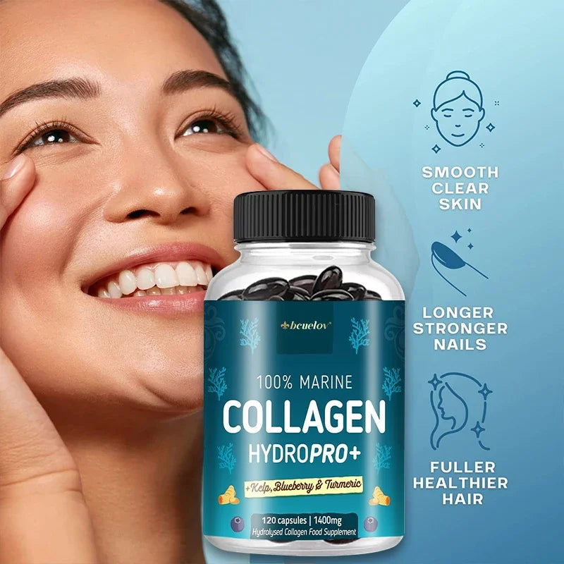 Collagen Supplement - Containing Vitamins, Skin Nutrition Supplement, Suitable for Both Men and Women