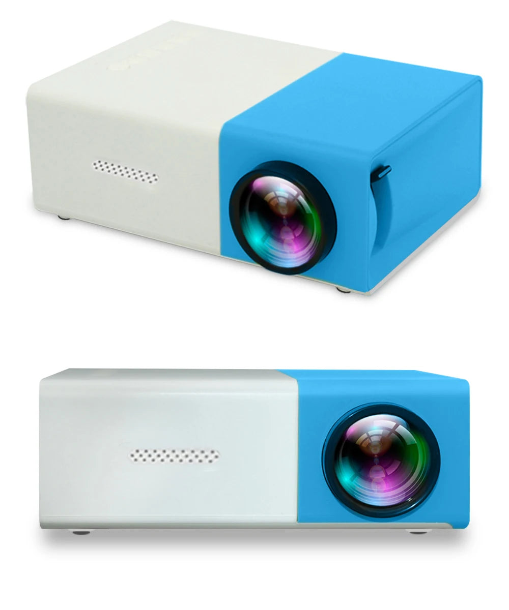 YG300 HD mini projector with HDMI, USB and SD memory-enhance your movie, TV and game experience