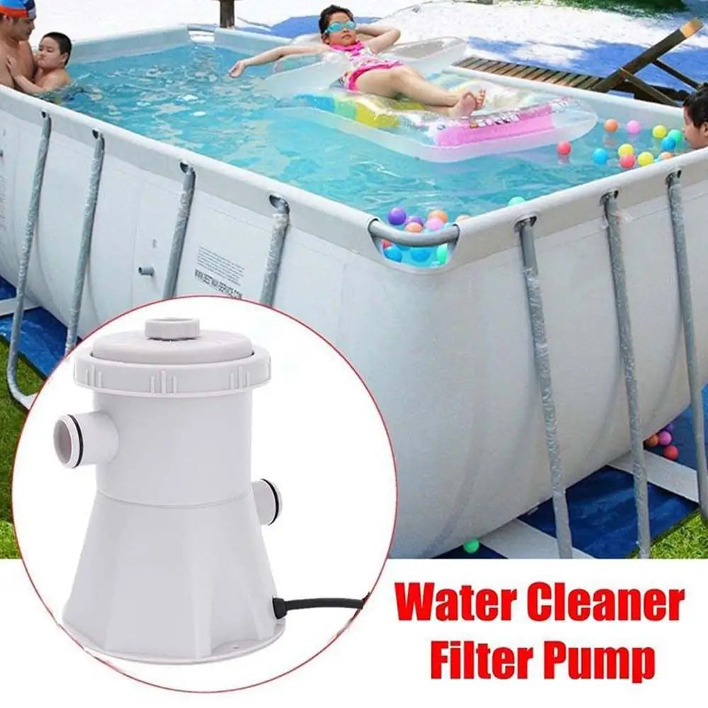 Electric Swimming Pool Filter Pump Household Pool Cleaner EU/US/UK Electric Water Filter Pump Keep Pool Clean Tools