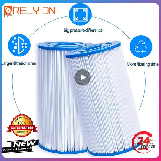 Swimming Water Filter Cartridges Type A Or Type C Filter Cartridge For Spa Dirt Remover Spare Strainer Element Pool Accessories