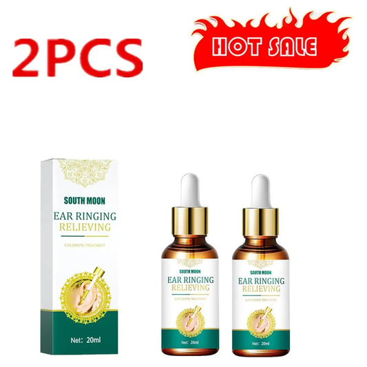 2X Tinnitus Ear Drops Ear Ringing Gentle Relieving Health Discharge Care Tinnitus Fluid Ear Ear Deafness Swelling Otitis Care